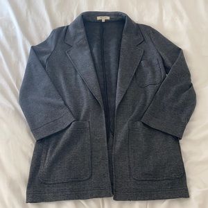 Madewell blazer knit blazer in glen plaid